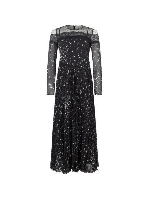 star lace maxi dress by REDVALENTINO