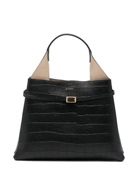 Clare croc-effect leather tote bag by REE PROJECTS