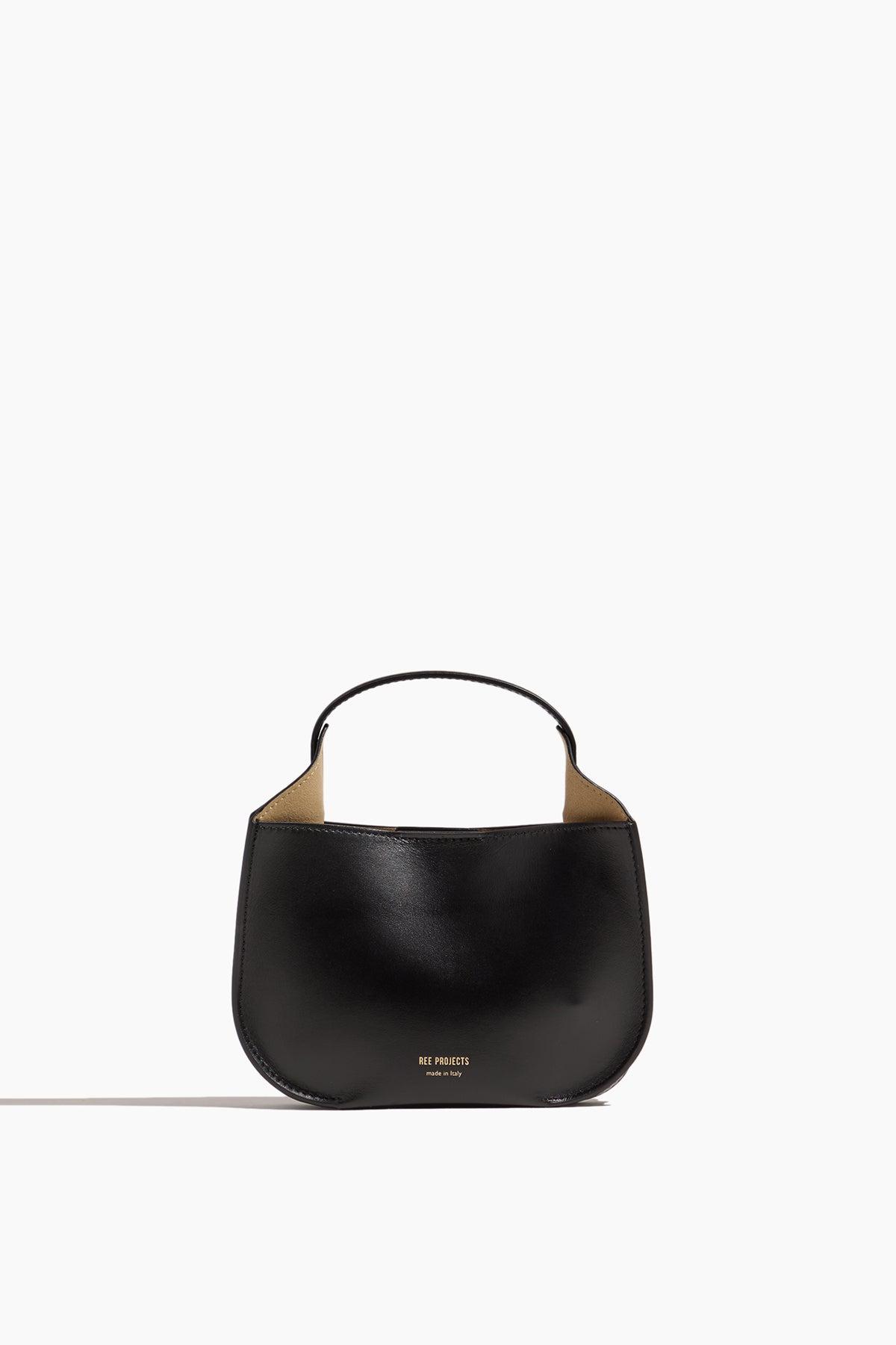 Helene Hobo Mini Bag in Black by REE PROJECTS