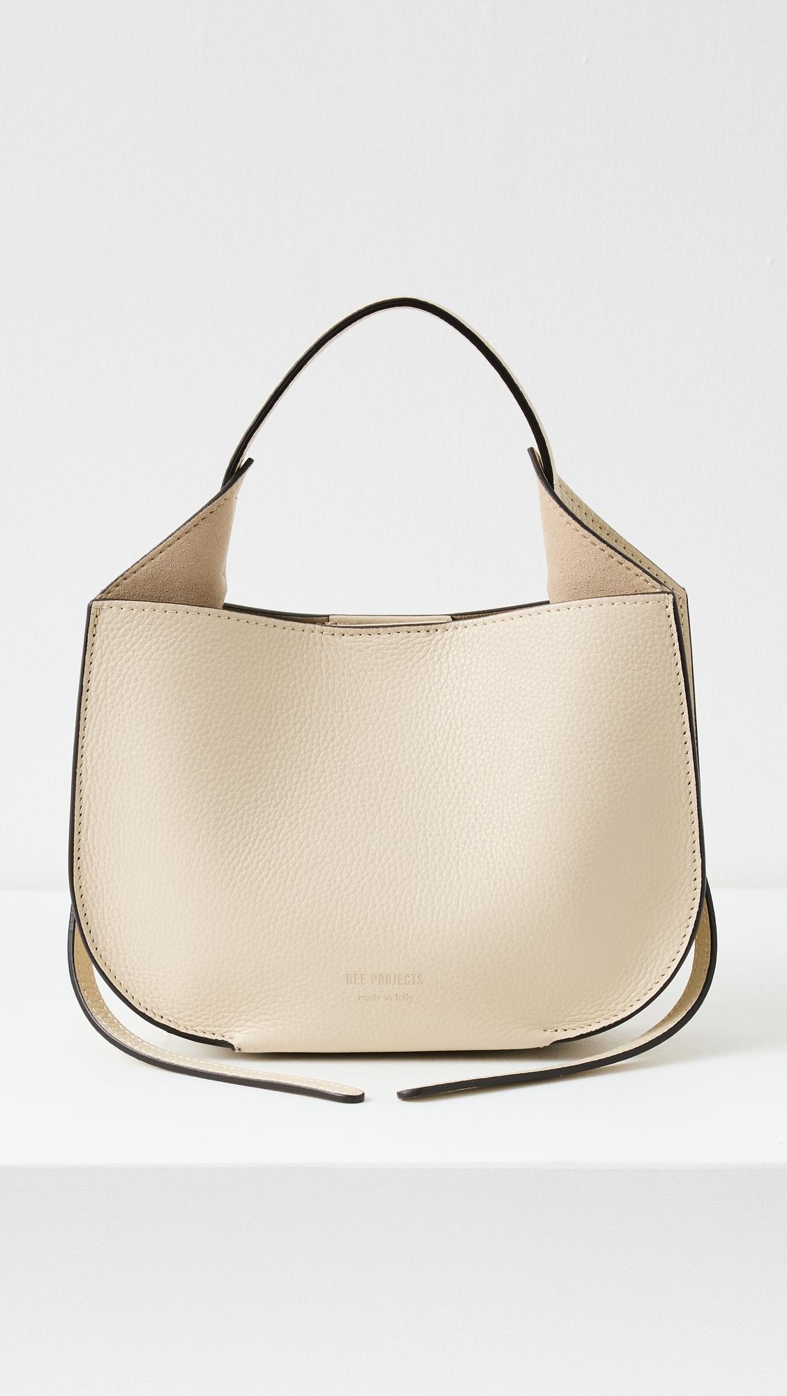 Helene Hobo Mini Small Pebble Grain by REE PROJECTS