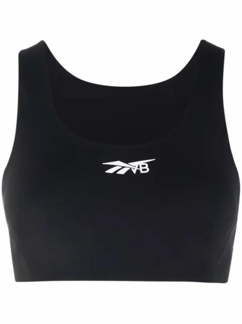 Bonded scoop-neck sports bra by REEBOK