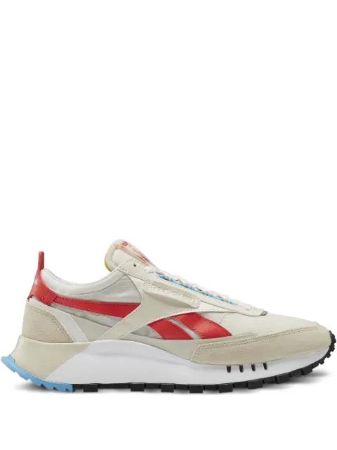 Classic Leather Legacy "Alabaster Laser Red" by REEBOK