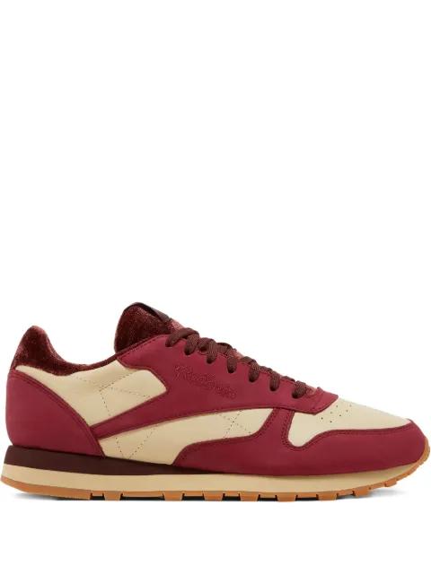 Classic Leather "Red" sneakers by REEBOK