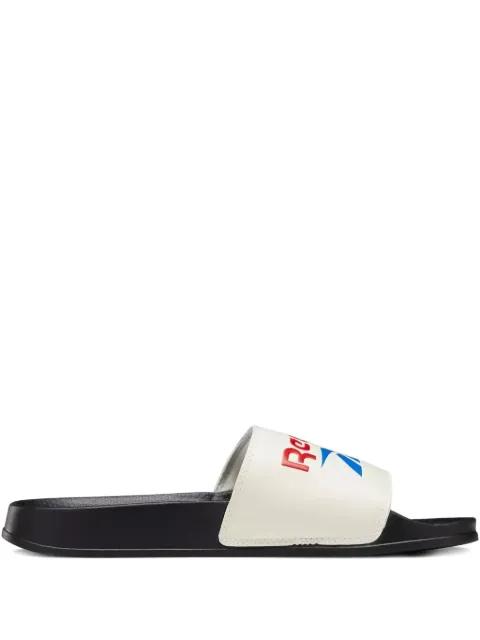 Classic "White/Black" slides by REEBOK