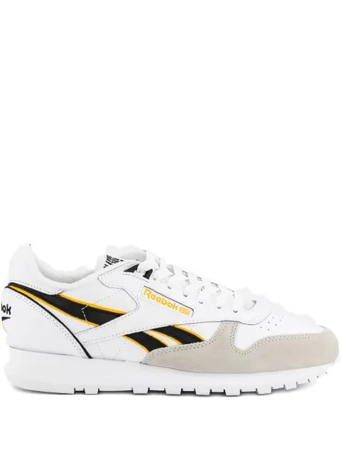 Classic "White/Yellow" sneakers by REEBOK