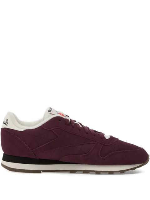 Classic suede panelled sneakers by REEBOK