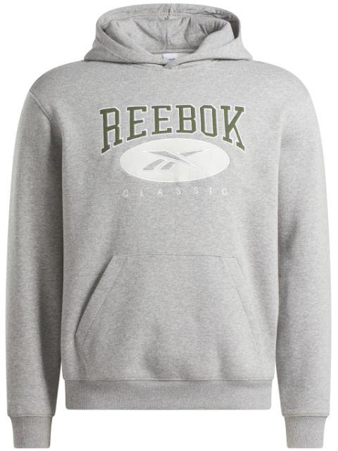 Classics Archive Essentials logo-print hoodie by REEBOK