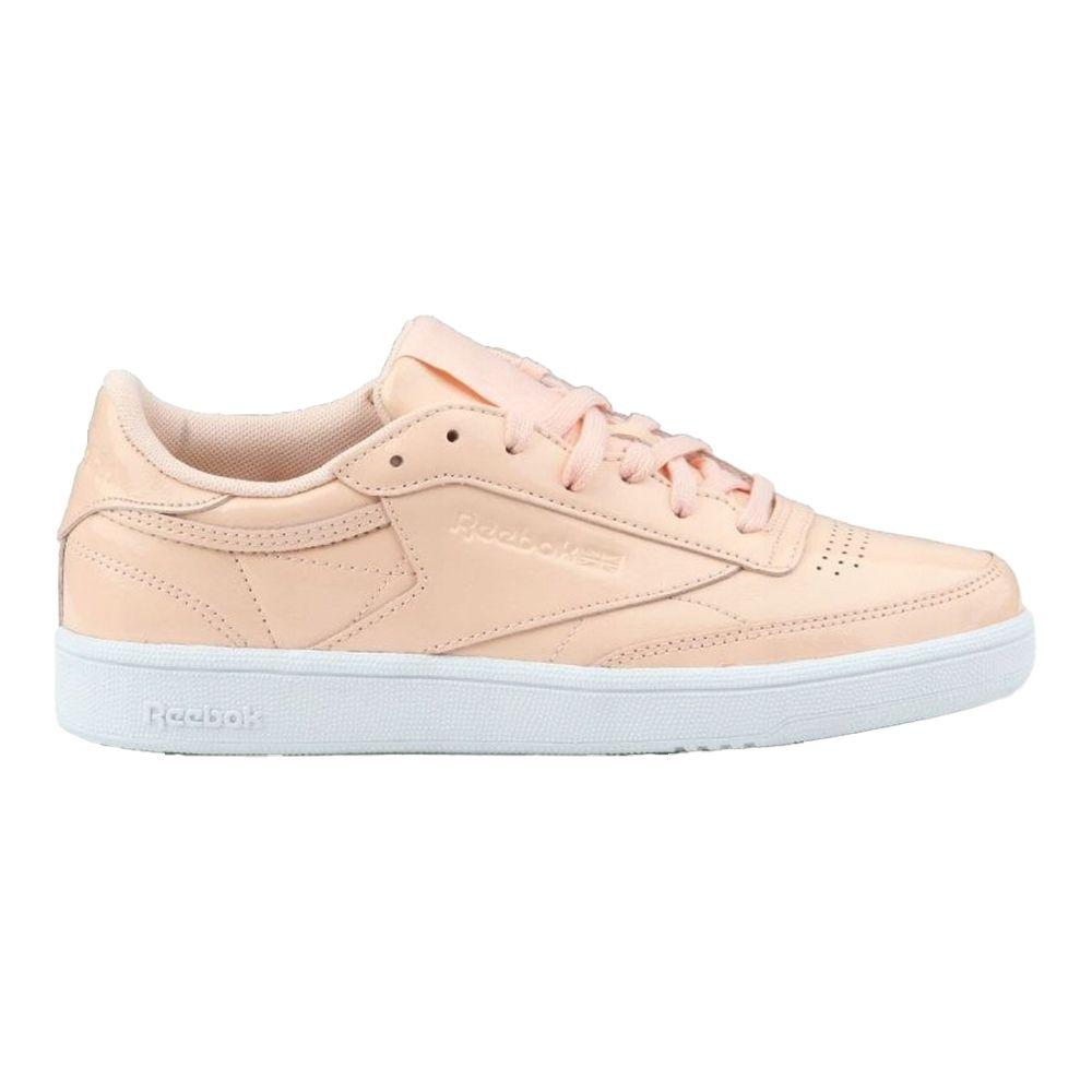 Club C 85 Patent Coated Leather Trainers by REEBOK