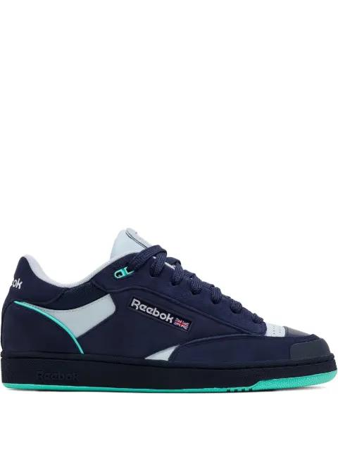 Club C Bulc "Vector Navy/Cyber Mint" sneakers by REEBOK