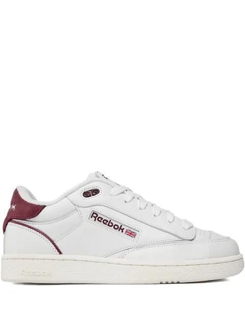 Club C Bulc "White Classic Burgundy" sneakers by REEBOK