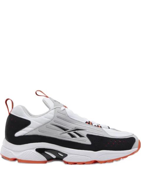 DMX Series 2200 "White/Vivid Orange/Pure Grey 2" sneakers by REEBOK