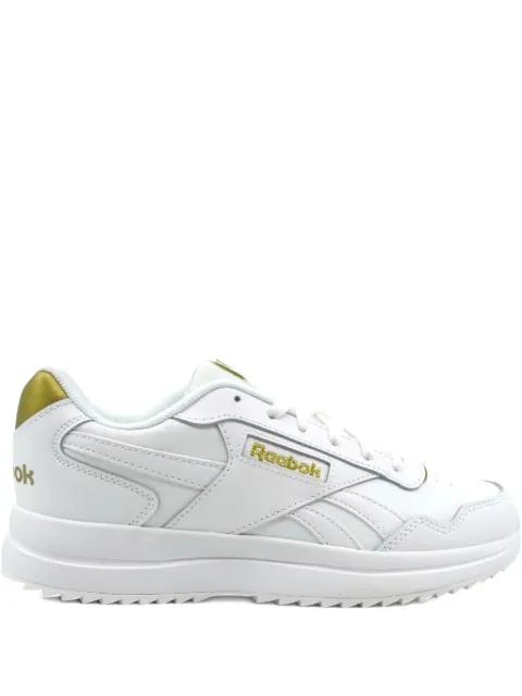 Glide SP "White/Gold Metallic" sneakers by REEBOK