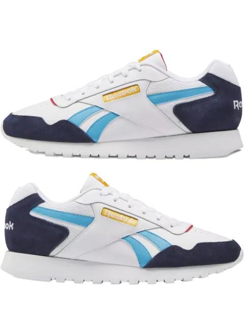 Glide "White/Blue/Light Blue" sneakers by REEBOK