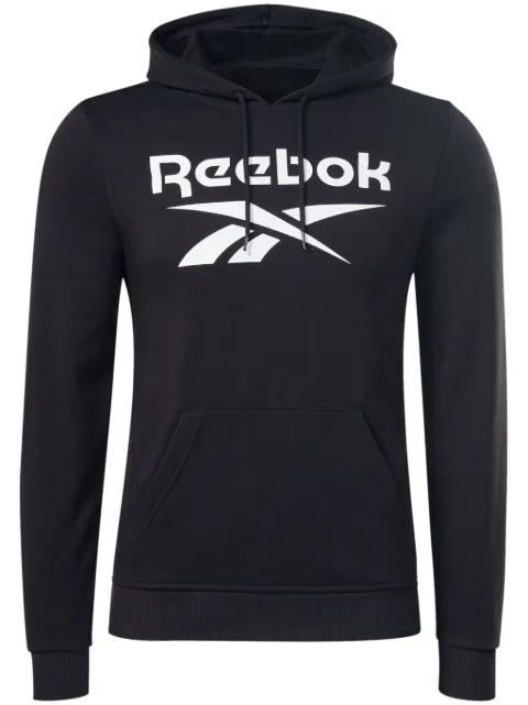 Identity logo-print hoodie by REEBOK
