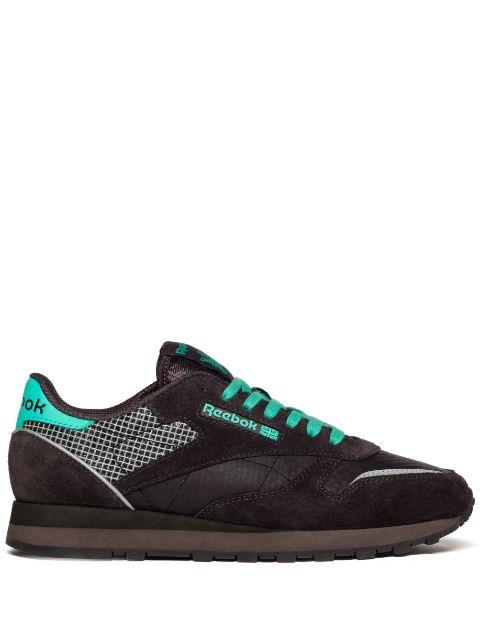 Classic Leather lace-up sneakers by REEBOK LTD