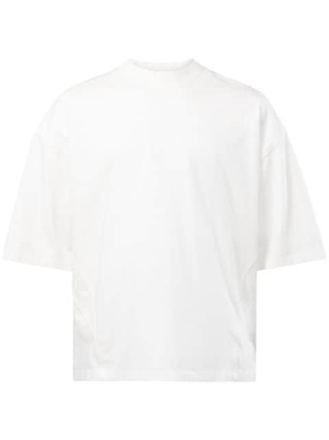 piped-trim cotton T-shirt by REEBOK LTD