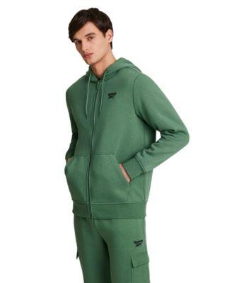 Men's Regular-Fit Fleece Full- Zip Hoodie by REEBOK