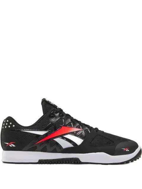 Nano 2.0 "White/Black/Neon Chalkerry" sneakers by REEBOK