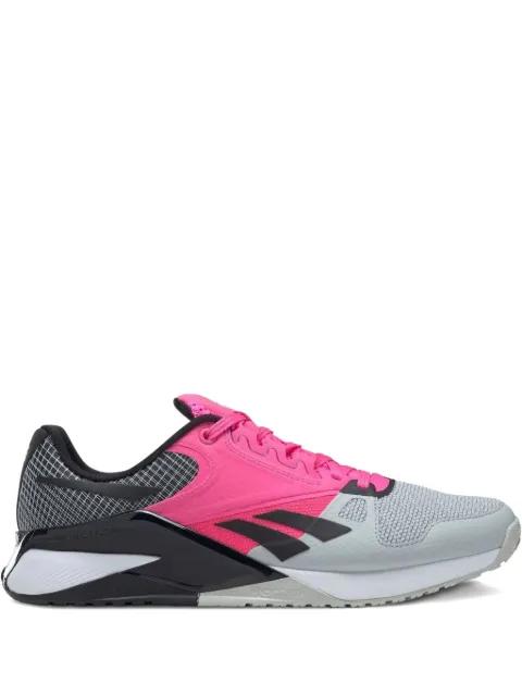 Nano 6000 "Pure Grey/Atomic Pink" sneakers by REEBOK