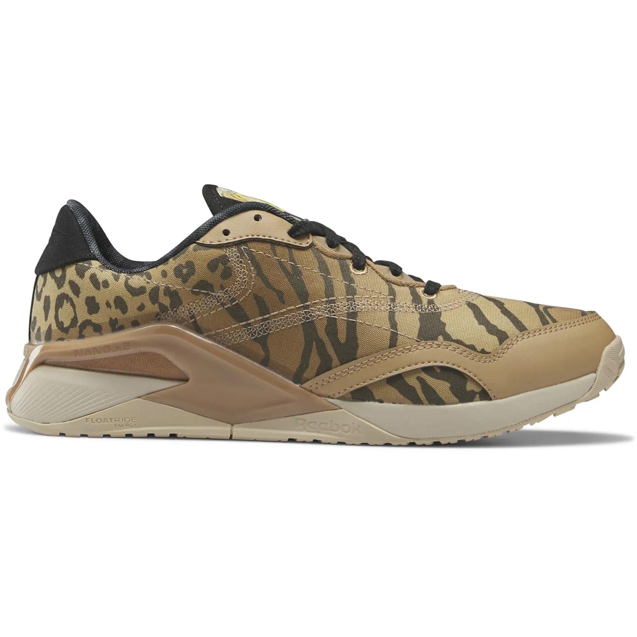 Nano X2 Grow Brown Trainers by REEBOK