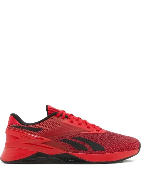 Nano X3 "Red" sneakers by REEBOK