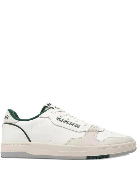 Phase Court "Paper White/Dark Green" sneakers by REEBOK