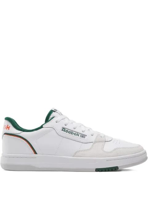 Phase Court "White/Dark Green" sneakers by REEBOK