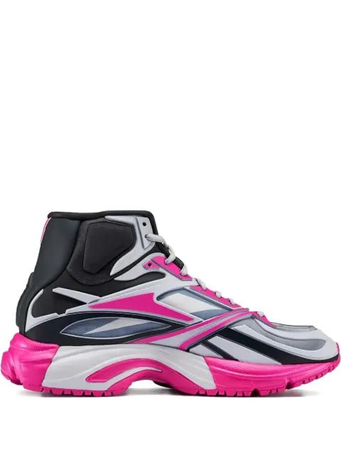 Premier Road Modern Mid "White/Pink/Black" sneakers by REEBOK