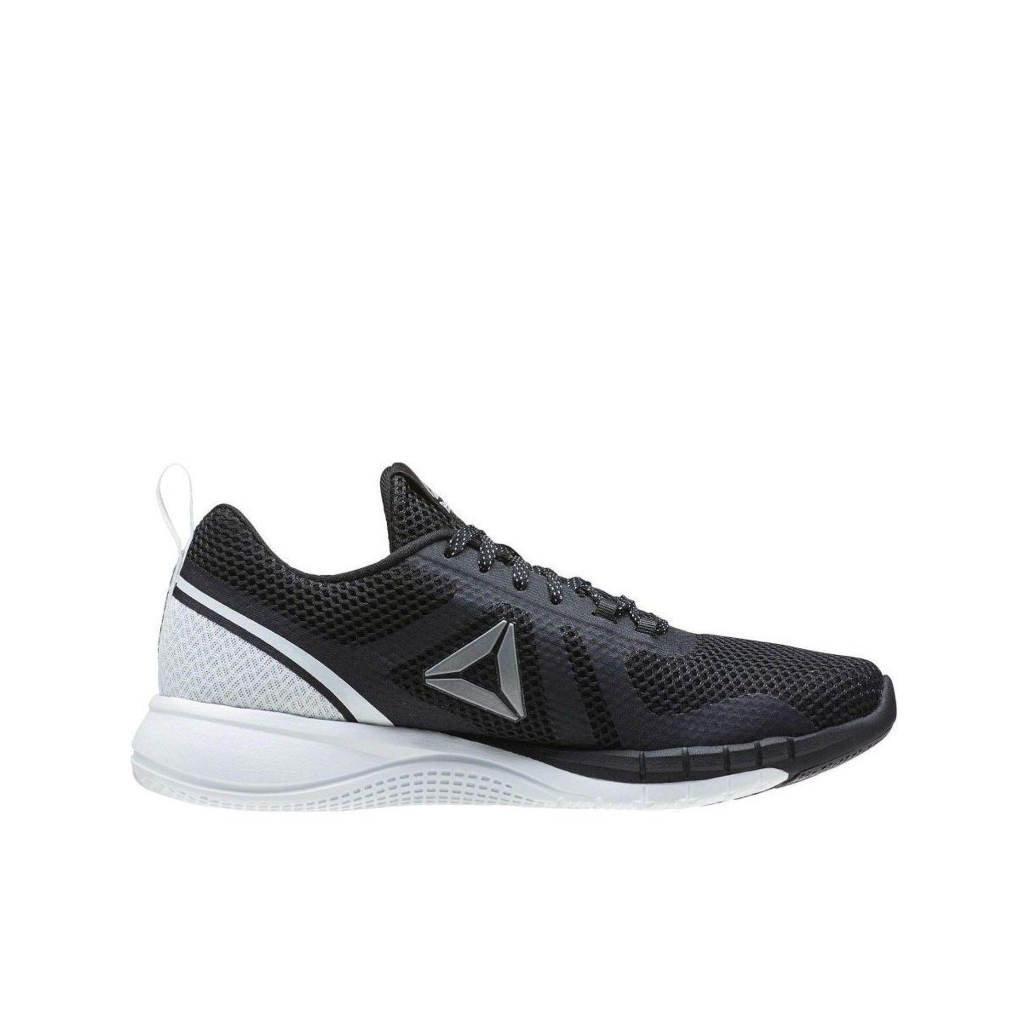 Print Run 2 Black Running Shoes by REEBOK