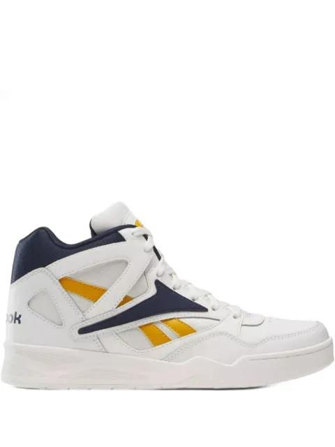 Royal BB4590 "White/Yellow/Blue" sneakers by REEBOK