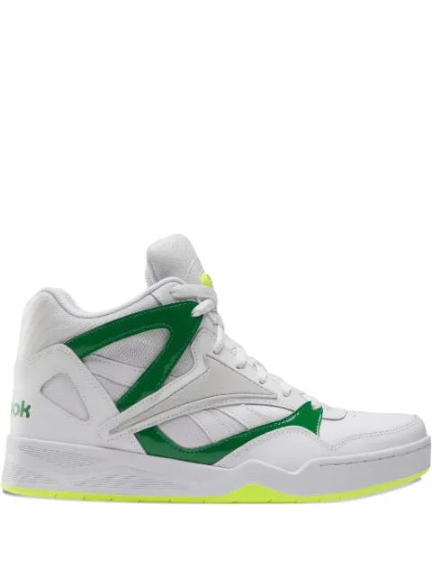 Royal "White/Green" sneakers by REEBOK