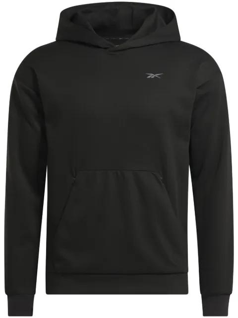 Strength cotton-blend hoodie by REEBOK