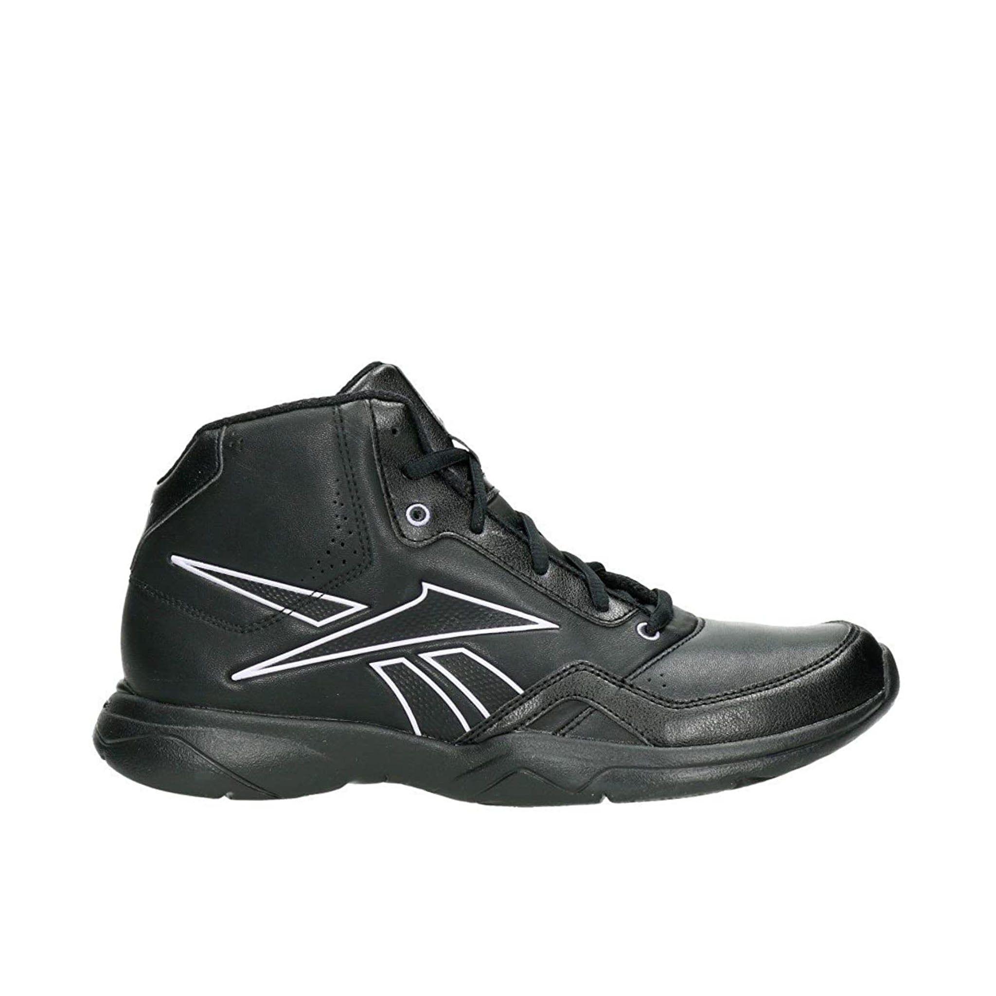 Studio Advance Mid Black Trainers by REEBOK