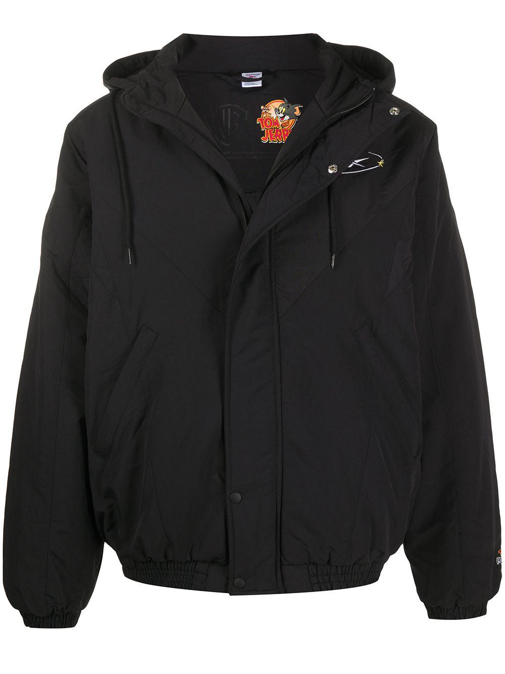 Tom and Jerry hoodied logo jacket by REEBOK