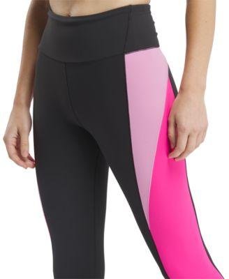 Women's Active Lux High-Rise Colorblocked Tights by REEBOK