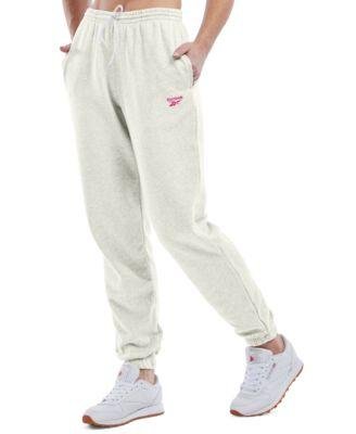 Women's Identity Drawstring French Terry Joggers by REEBOK