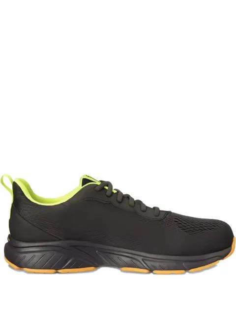 Work N Comfort "Black Acid Yellow" trainers by REEBOK