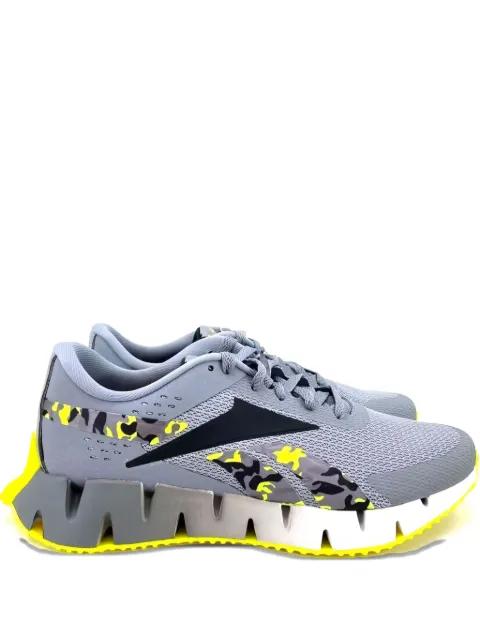 Zig Dynamica 2 "Grey/Acid Yellow" sneakers by REEBOK