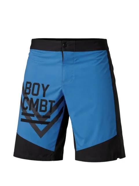 block zip pocket shorts by REEBOK