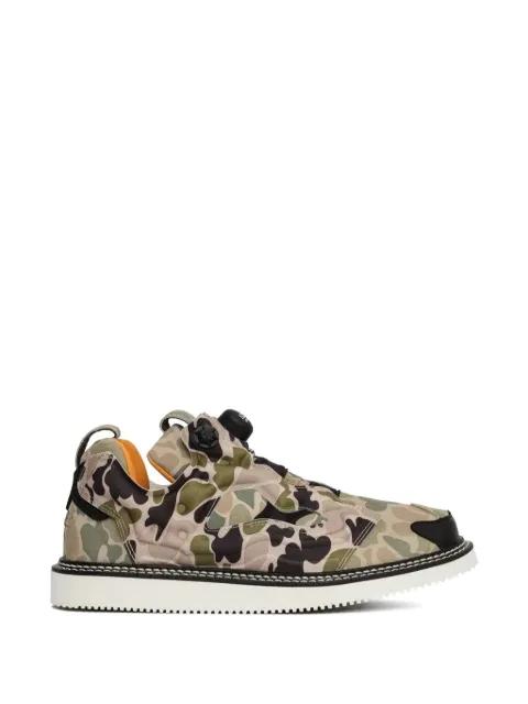camouflage fury boot sneakers by REEBOK