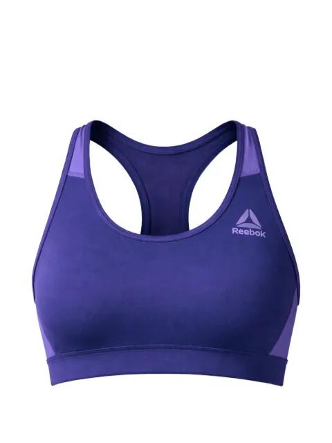 cutout-racer bra top by REEBOK