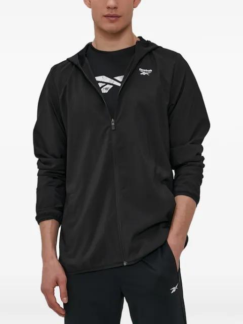 hoodied zip-fastening jacket by REEBOK