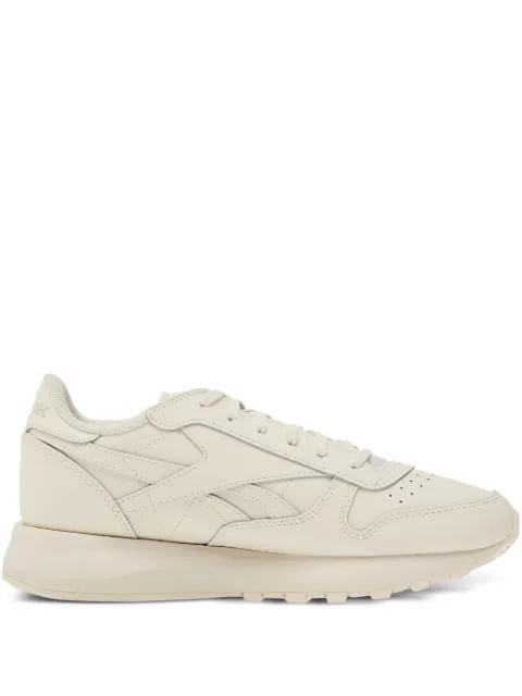 leather classic trainers by REEBOK