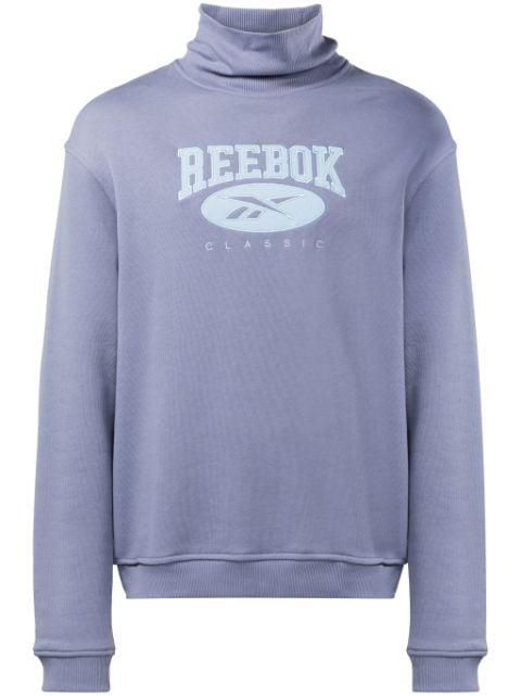 logo-appliqué roll neck sweatshirt by REEBOK