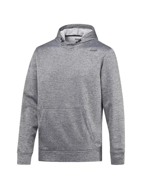 logo-embroidery hoodie by REEBOK
