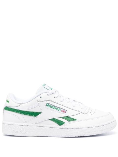 logo-patch leather low-top sneakers by REEBOK