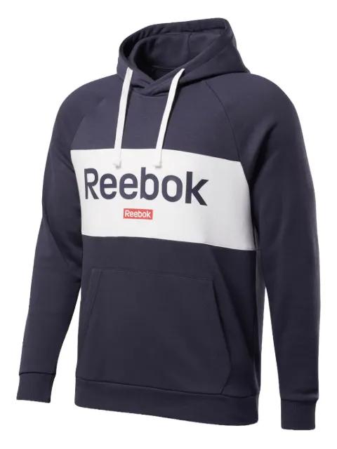 logo-print hoodie by REEBOK