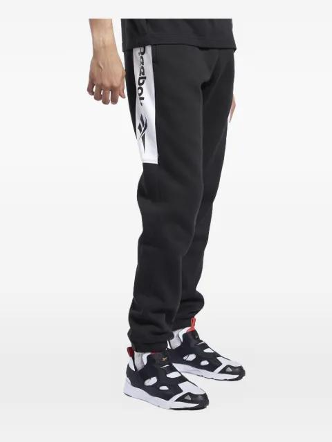 logo-print track pants by REEBOK