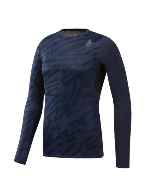 long-sleeve compression top by REEBOK