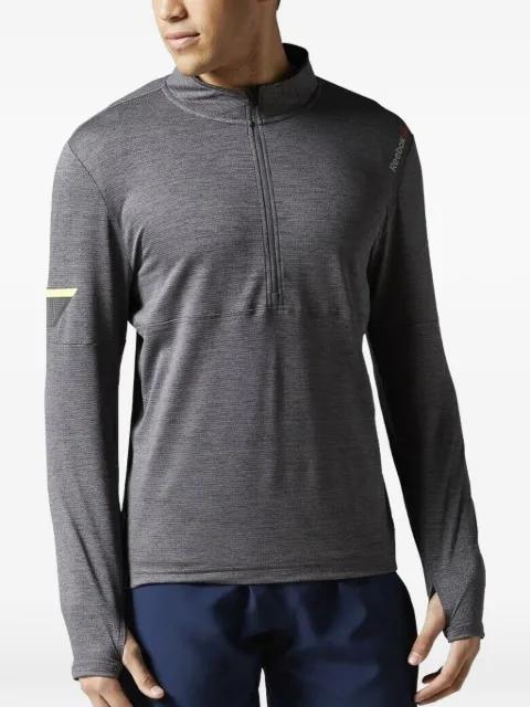 long-sleeve zip sweatshirt by REEBOK